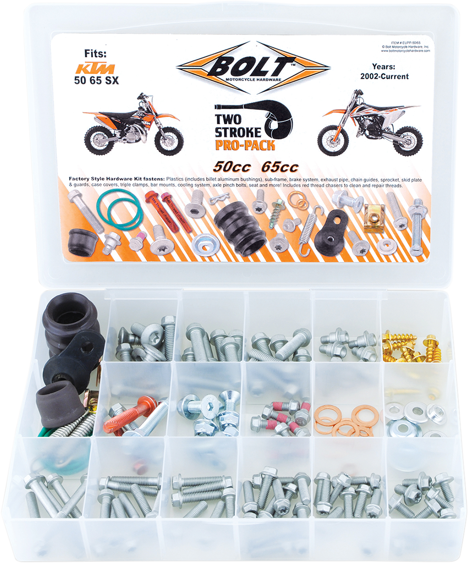 BOLT Pro Pack - KTM EUPP-50/65 