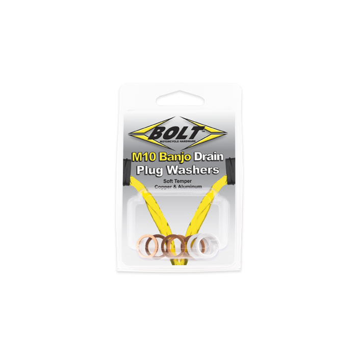Bolt Motorcycle Hardware, Inc Alm/Cpr Crush Wsh 10x14.5 10pk 500239