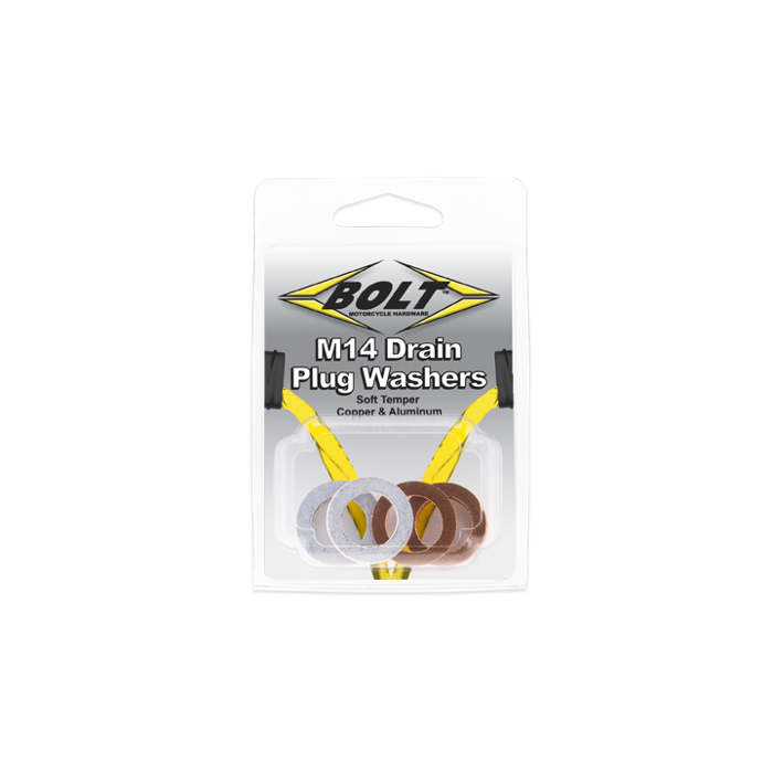 Bolt Motorcycle Hardware, Inc Alm/Cpr Crush Wsh 14x22.3 10pk 500248
