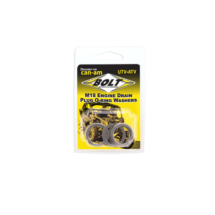 Bolt Motorcycle Hardware, Inc Can-Am Engine Drain Plug Wshr 500273