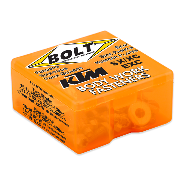 Bolt Motorcycle Hardware, Inc Body Work Fastener Kit Ktm 500315