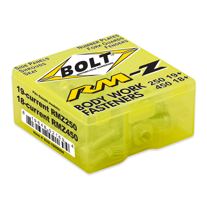 Bolt Motorcycle Hardware, Inc Body Work Fastener Kit Suz 500324