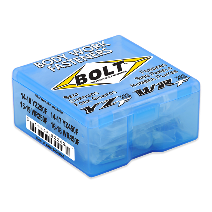 Bolt Motorcycle Hardware, Inc Body Work Fastener Kit Yam 500333