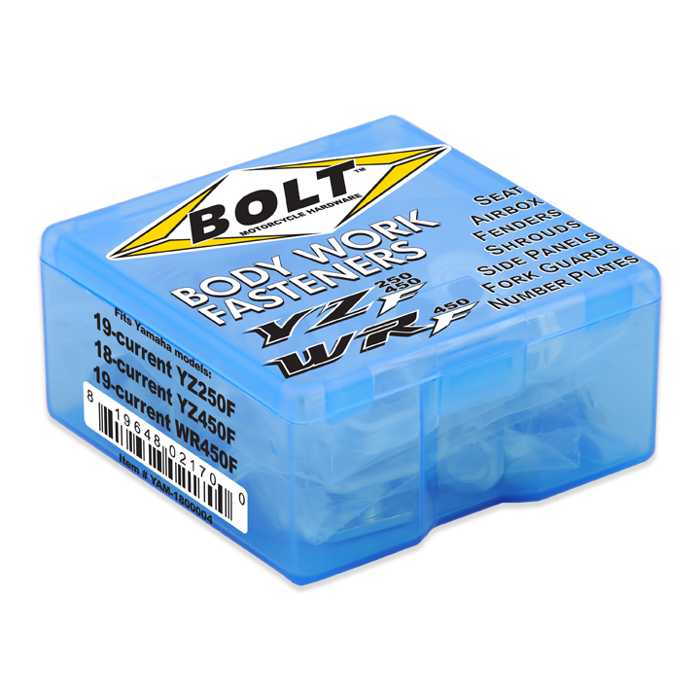 Bolt Motorcycle Hardware, Inc Body Work Fastener Kit Yam 500334