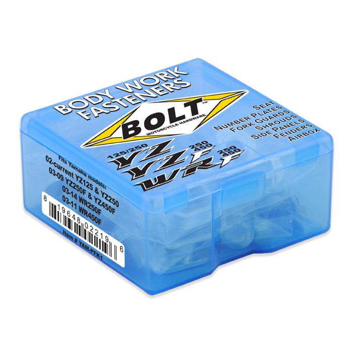 Bolt Motorcycle Hardware, Inc Body Work Fastener Kit Yam 500335