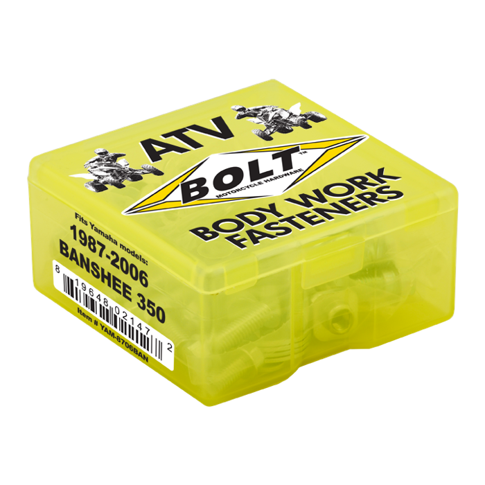 Bolt Motorcycle Hardware, Inc Body Work Fastener Kit Atv 500336