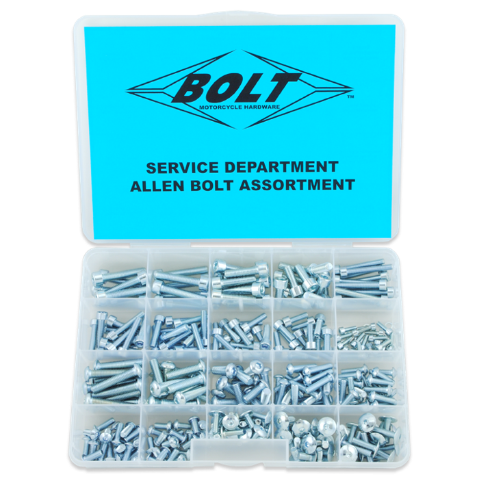 Bolt Motorcycle Hardware, Inc Svc Allen Bolt Asst 500425