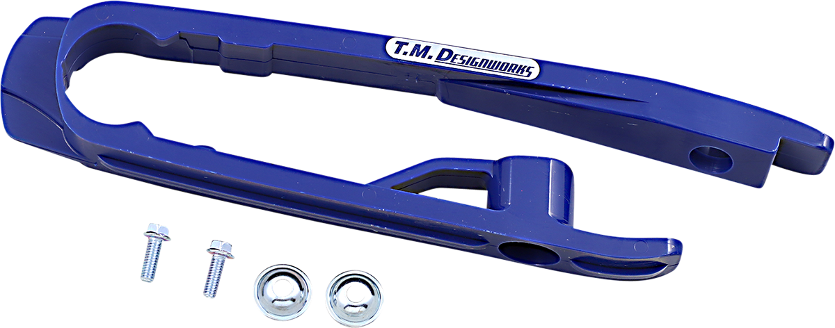 T.M. DESIGNWORKS Chain Slider - KTM/Husqvarna/Gas Gas - Blue DCS-KT3-BUS