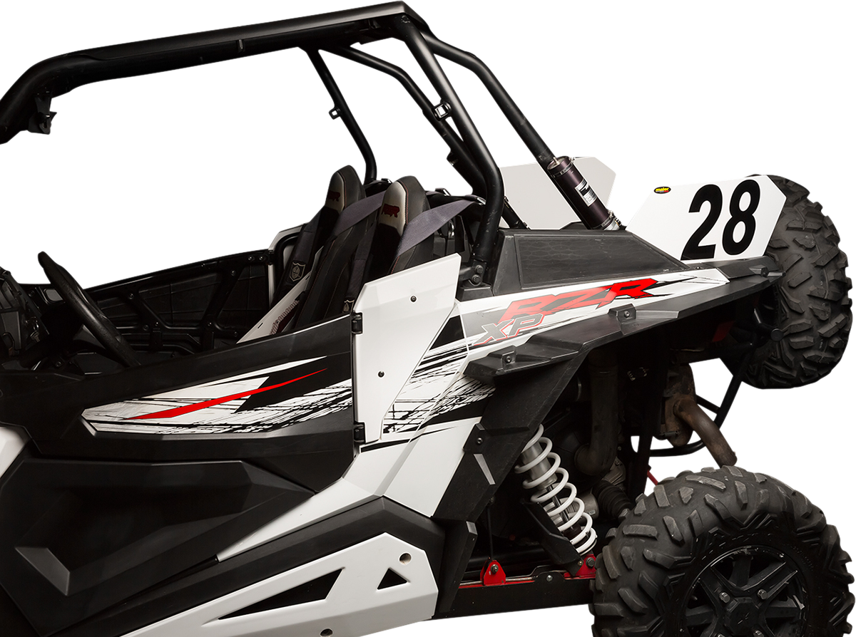 MAIER Number Plate - White - RZR 194631