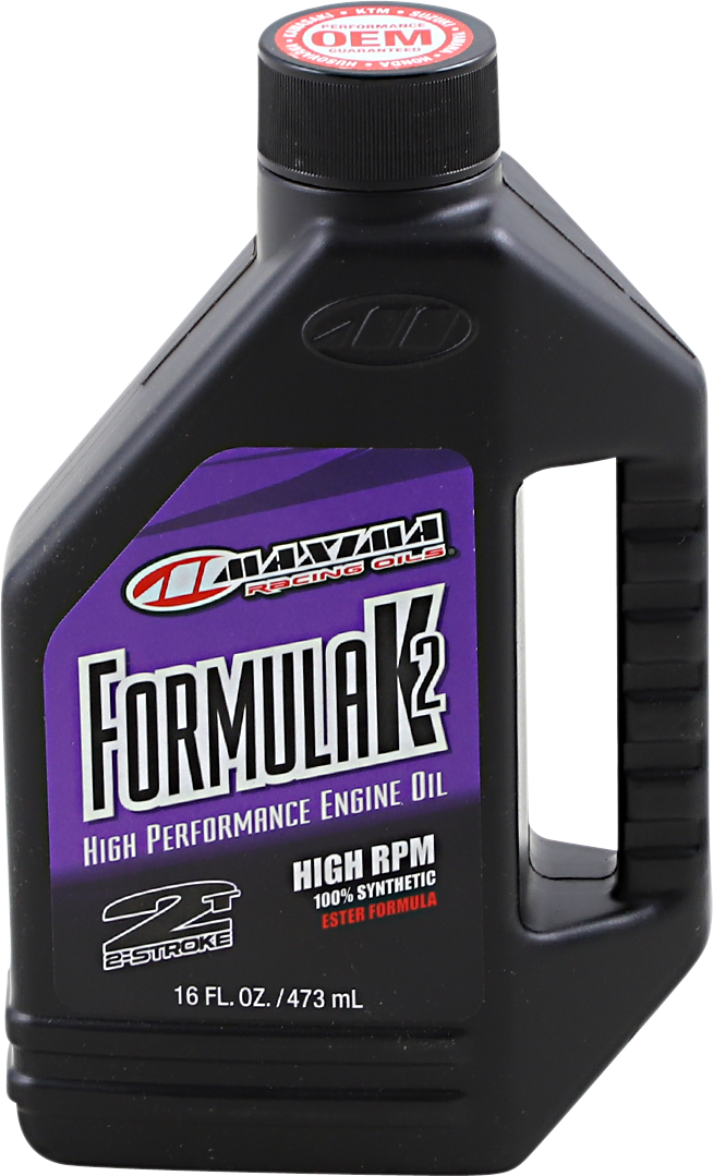 MAXIMA RACING OIL Formula K2 Synthetic Premix - 16 U.S. fl oz. 22916