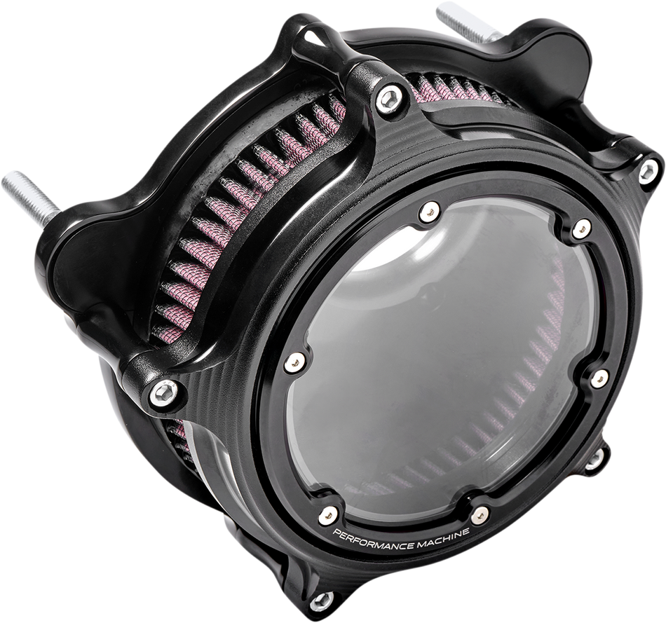 PERFORMANCE MACHINE (PM) Vision Air Cleaner - Black Ops - M8 0206-2156-SMB