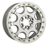 MOOSE UTILITY Wheel - 351X 5-Lug Beadlock - Front/Rear - Machined - 15x7 - 5/4.5 - 5+2 351BM157545CF64