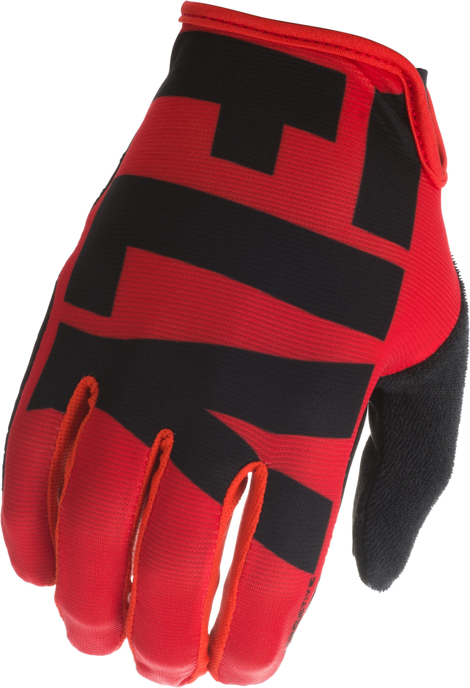 FLY RACING Media Gloves Red/Black Sz 08 350-10208