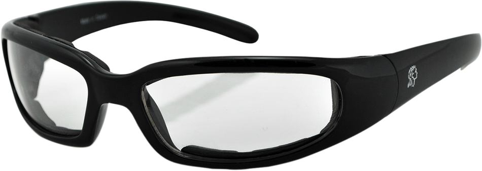 ZAN HEADGEAR New York Sunglasses - Black - Clear EZNY001C