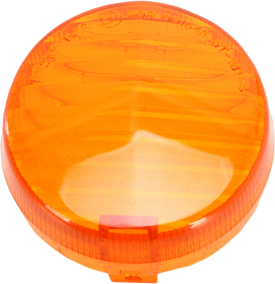 K&S TECHNOLOGIES Replacement Turn Signal Lens - Amber 25-1270