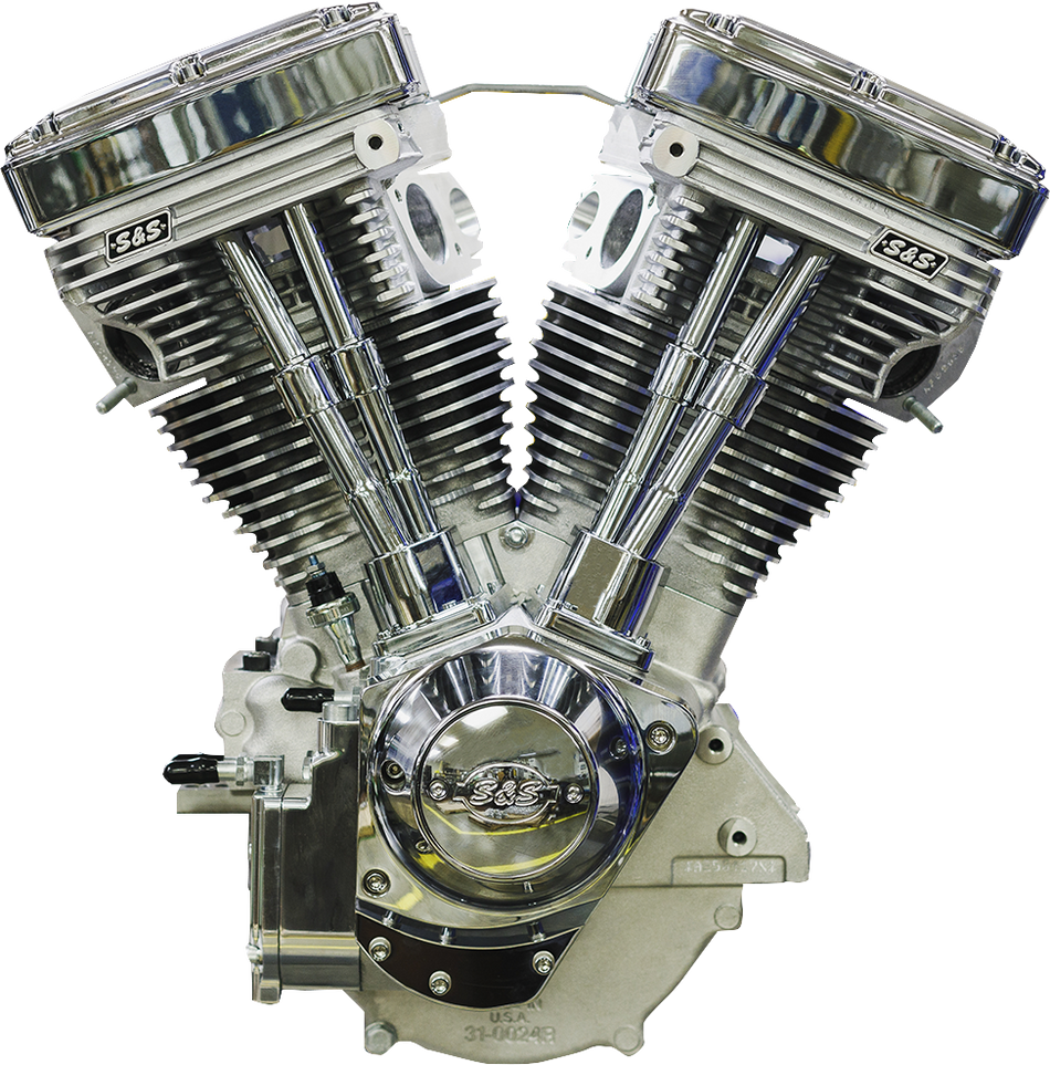 Motor S&amp;S CYCLE V111 de bloque largo sin inducción/encendido 310-1157