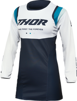 THOR Women's Pulse REV Jersey - Midnight Blue/White - XS 2911-0232