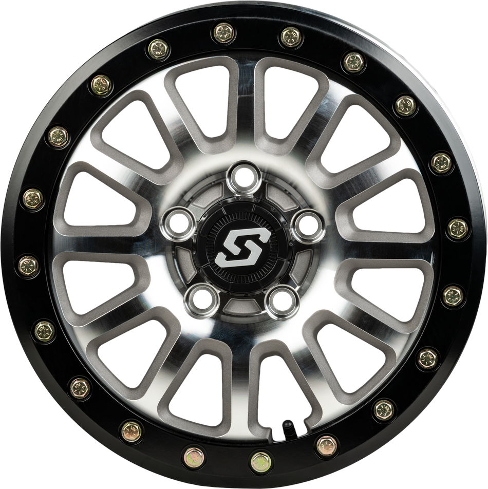 SEDONA Sano Bdlk Wheel 15x7 5/4.5 6+1 (+50mm) Blk/As Cast A21MA-57012+50