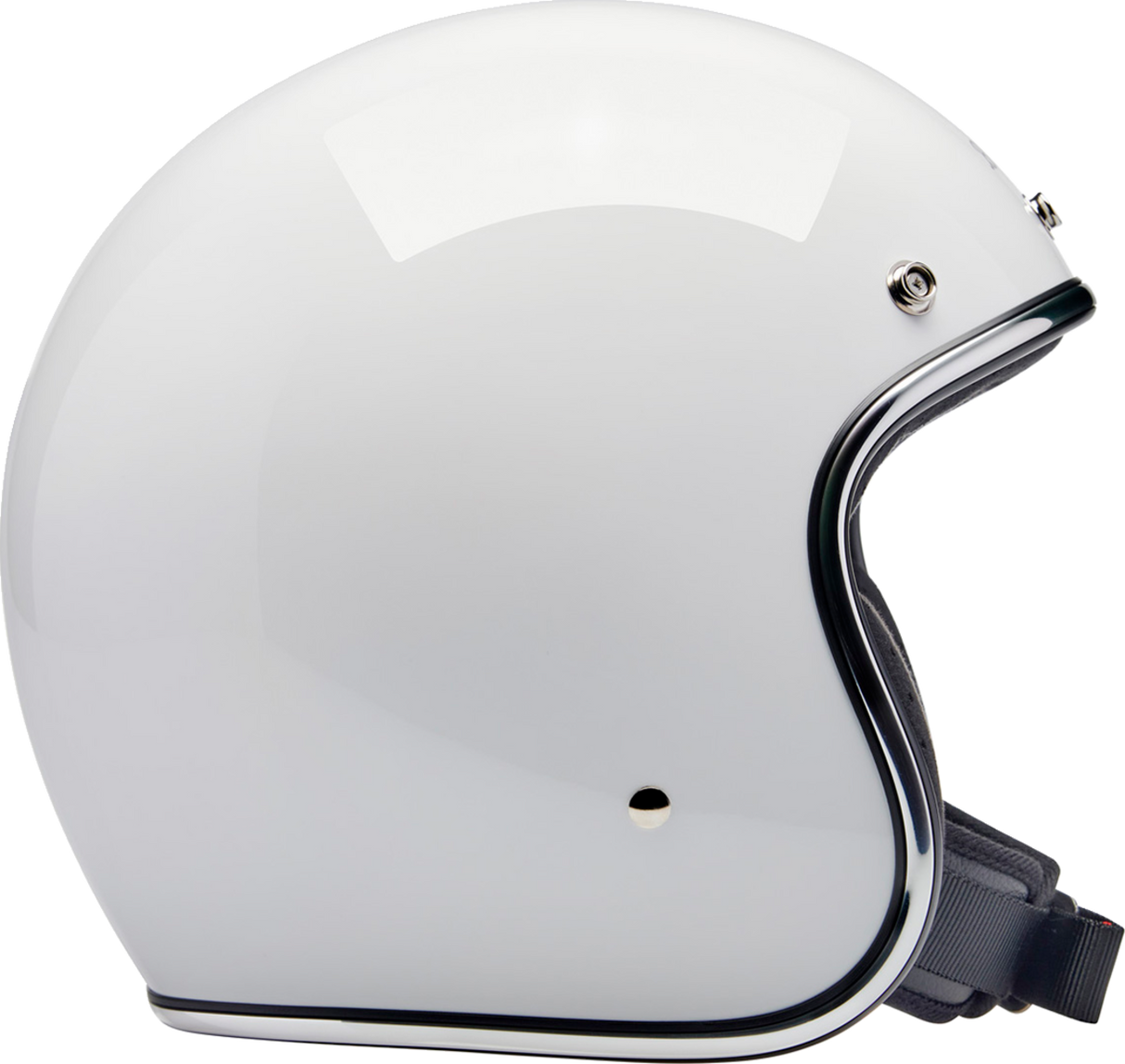 BILTWELL Bonanza Helmet - Gloss White - Large 1001-164-204