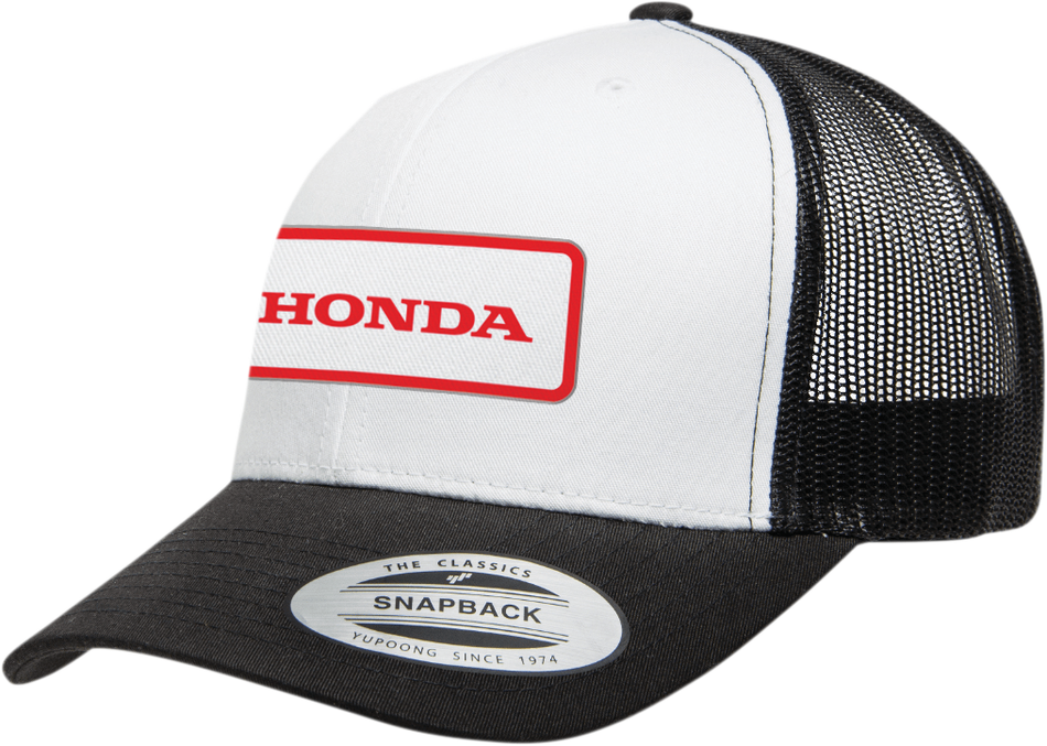 FACTORY EFFEX Honda Throwback Hat - Black/White 25-86304