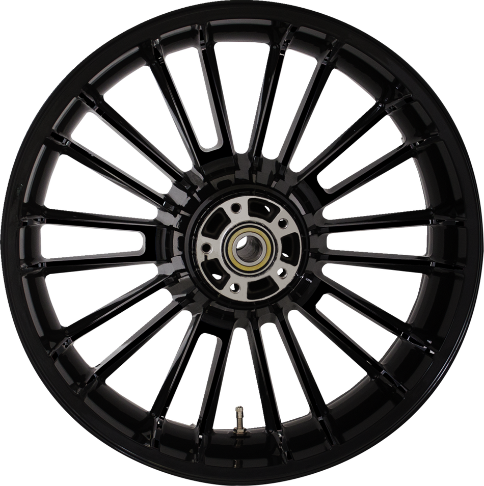 COASTAL MOTO Rear Wheel - Atlantic 3D - Single Disc/No ABS - Black - 18" x 5.50" - '09+ FL 3D-ATL185SB