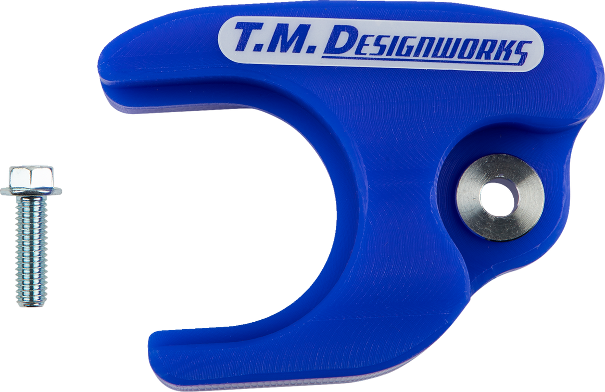 T.M. DESIGNWORKS Front Chain Slider - YFZ450 - Blue YCP-450-BU