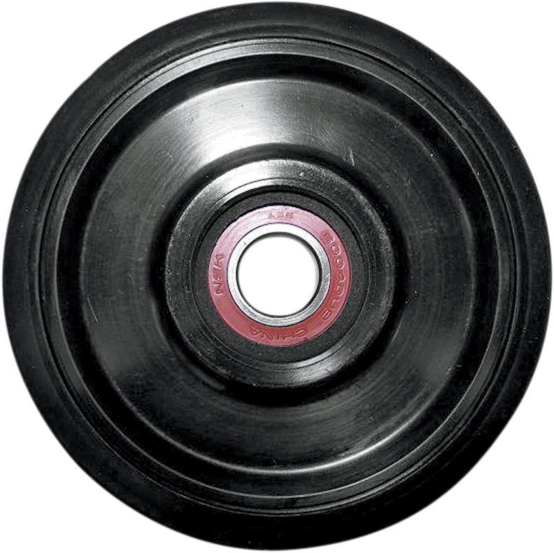 Parts Unlimited Idler Wheel With 6004-2rs Bearing - Black - 141 Mm Od X 20 Mm Id R0141e-2 001a