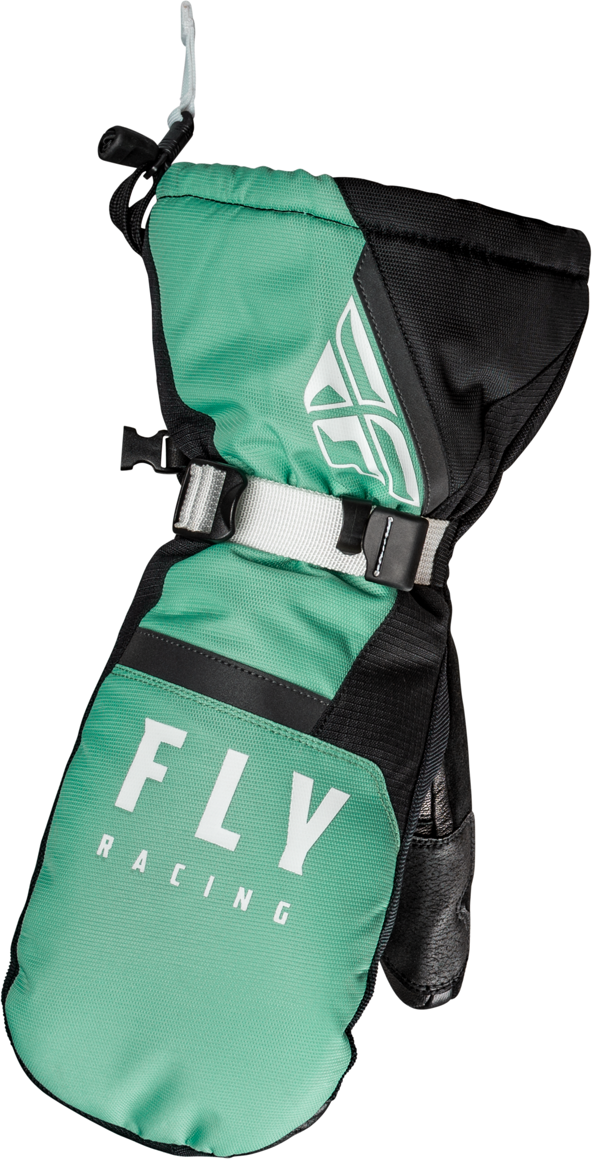 FLY RACING Cascade Mittens Black/Mint 3x 363-39323X