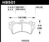 Hawk 07-10 Audi Q7 / 03-09 Porsche Cayenne / 04-09 VW Touareg DTC-60 Race Front Brake Pads KHB501G.625