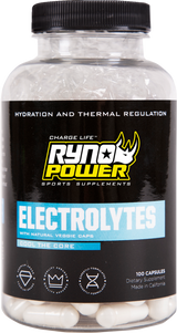 RYNO POWER Electrolyte Capsules - 100 ct. Bottle ELE883