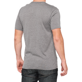 100% Icon T-Shirt - Heather Gray - Large 20000-00027