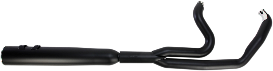 COBRA 2:1 Exhaust - Black - '09-'16 FL 6450B