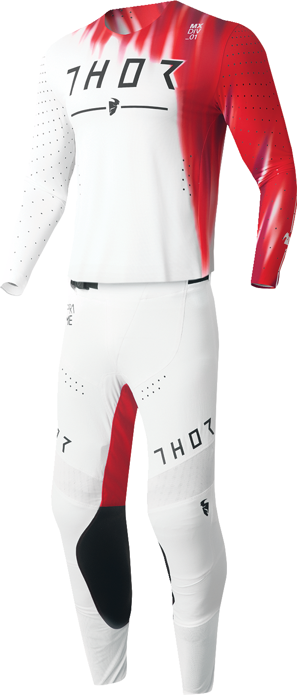 THOR Prime Freeze Jersey - White/Red - Small 2910-7461