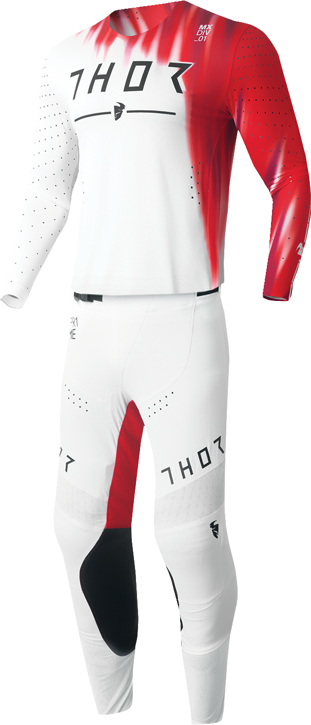 THOR Prime Freeze Jersey - White/Red - XL 2910-7464