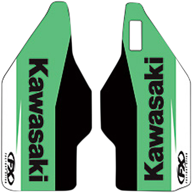 FACTORY EFFEX Fork Guard Graphic - Kawasaki KX 19-40116