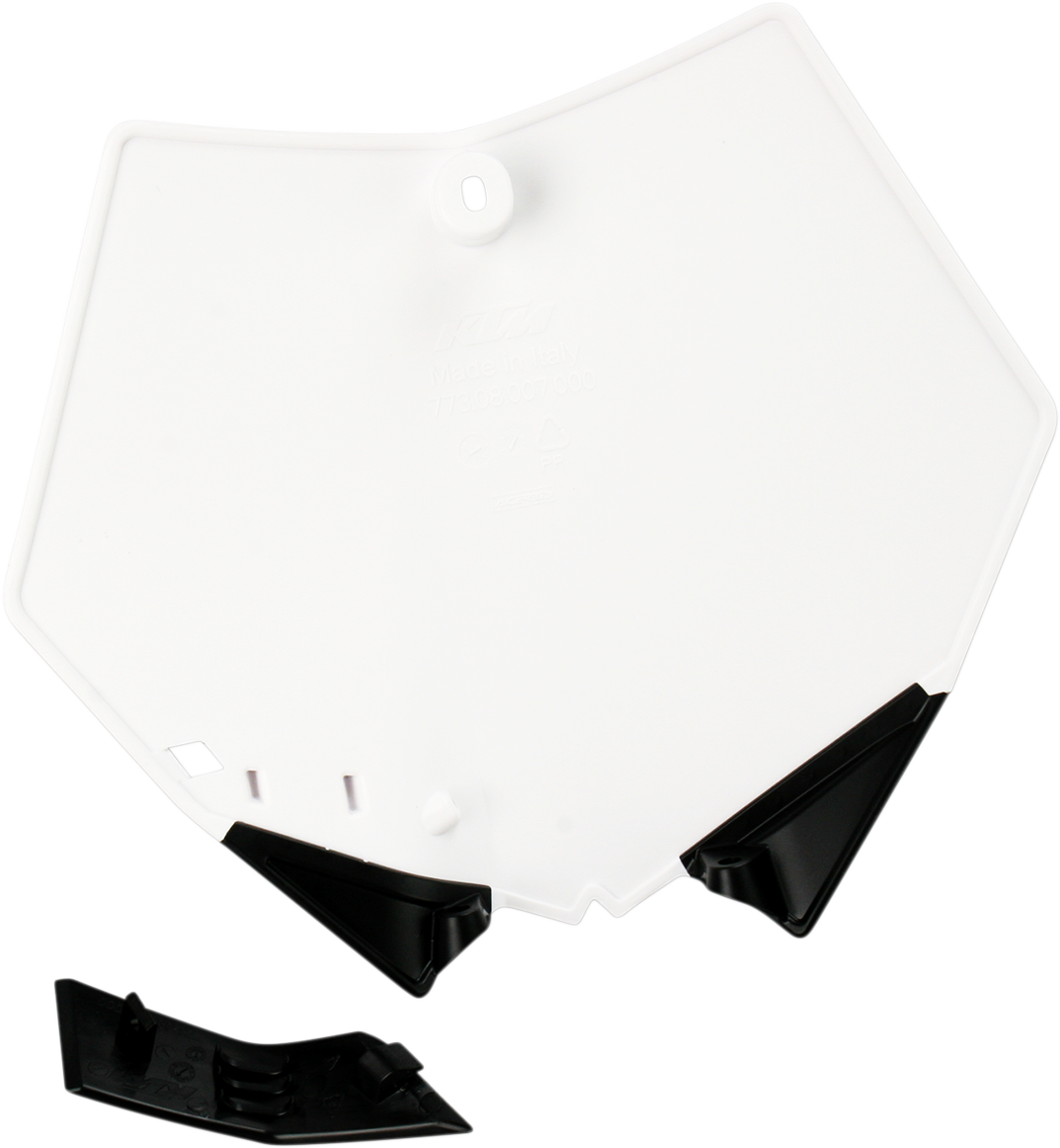 ACERBIS Front Number Plate - White 2082020002