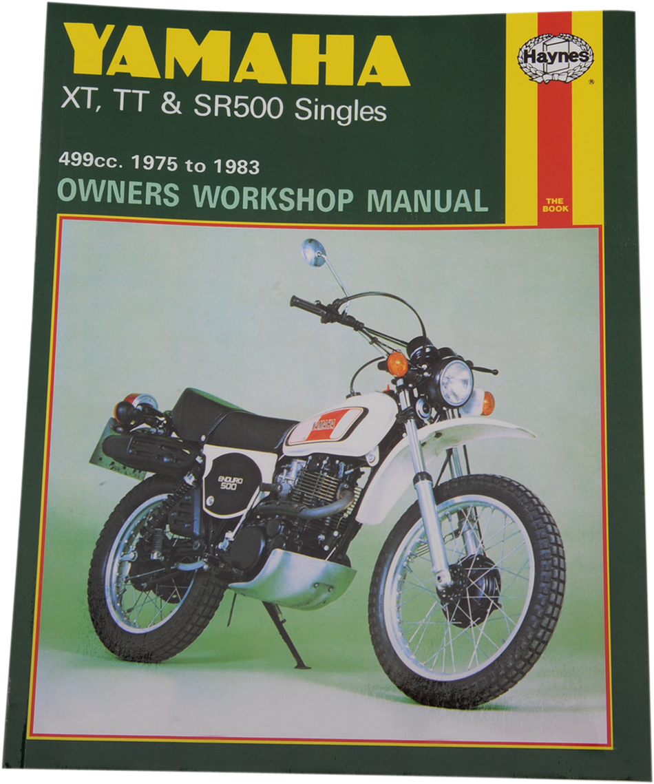HAYNES Manual - Yamaha XT/TT/SR M342