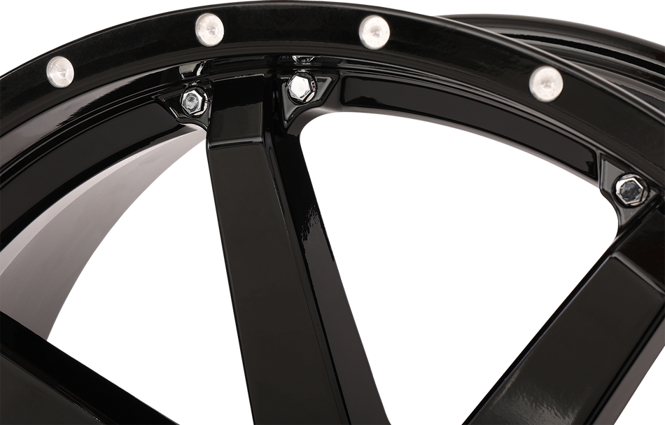 HIGH LIFTER Wheel - HL10 - Front/Rear - Gloss Black - 20x7 - 4/137 - 4+3 (+10 mm) 20HL10-1237