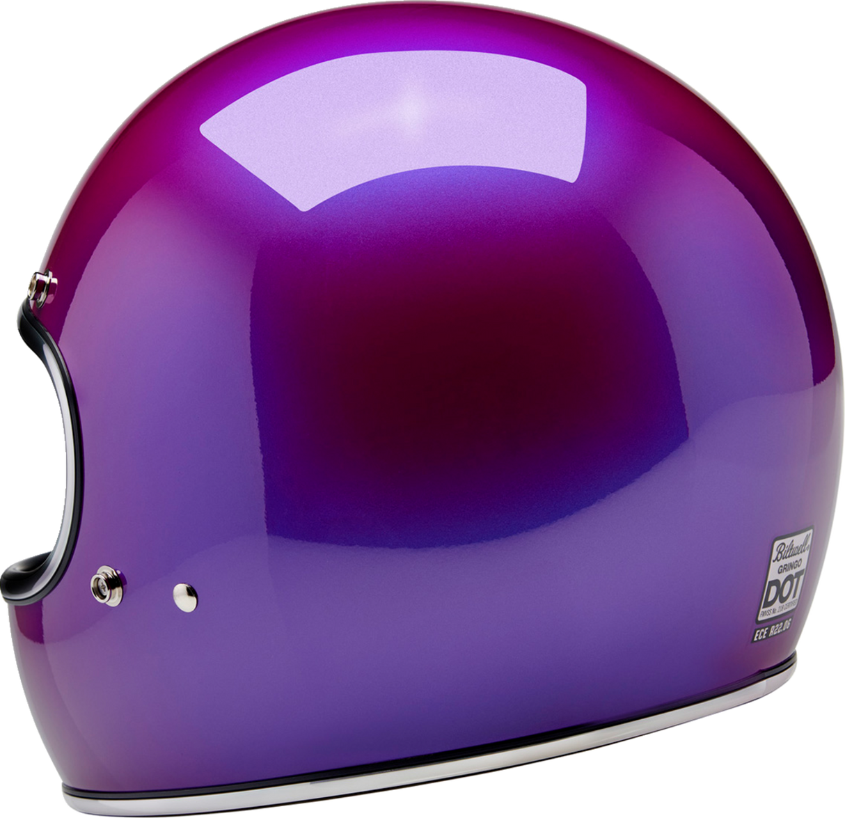 Casco BILTWELL Gringo - Uva Metálico - XS 1002-339-501 