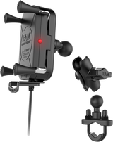 RAM MOUNTS Device Holder - Tough-Charge - Charging - Wireless - Waterproof - Hardwire Charger - U-Bolt Mount RAMB149ZAUN12WV