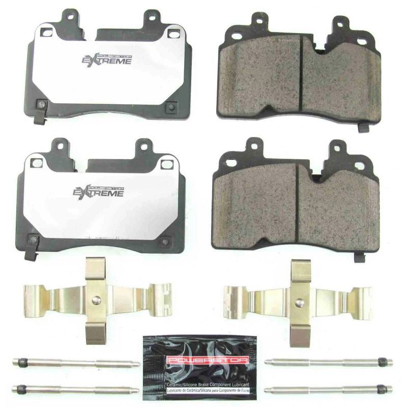 Power Stop 2020 Chevrolet Corvette Front Z26 Extreme Street Brake Pads w/Hardware Z26-8007