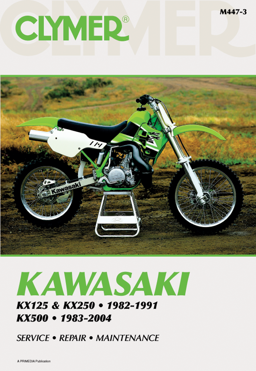 CLYMER Manual - Kawasaki KX CM4473