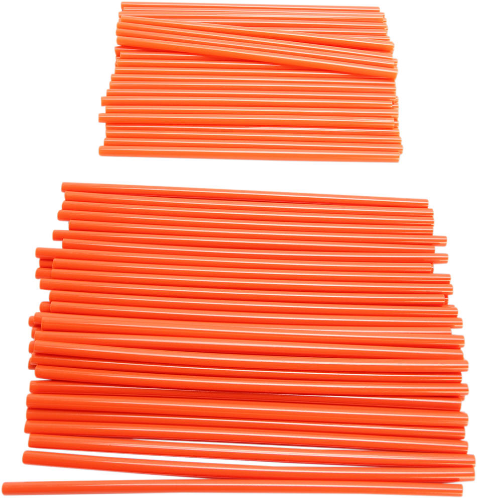 Cubiertas de radios EMGO - Naranja - Paquete de 80 16-26094 