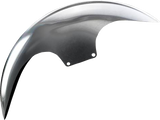 PAUL YAFFE BAGGER NATION Cafe Front Fender - 21" - Chrome Spacers PYO:CAFE-21-13E-C