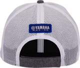 YAMAHA APPAREL Yamaha Racing Hat - Gray/White NP21A-H1866