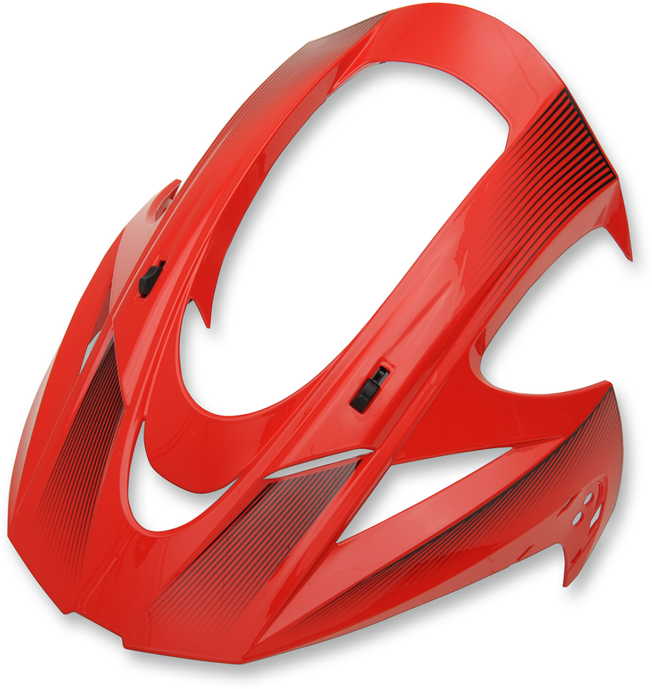 ICON Variant™ Visor - Double Stack - Red 0132-1080