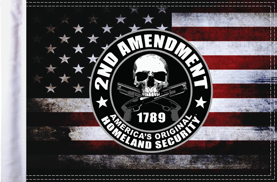 PRO PAD 2nd Amendment Homeland Security Flag - 10" x 15" FLG-HS2AMND15
