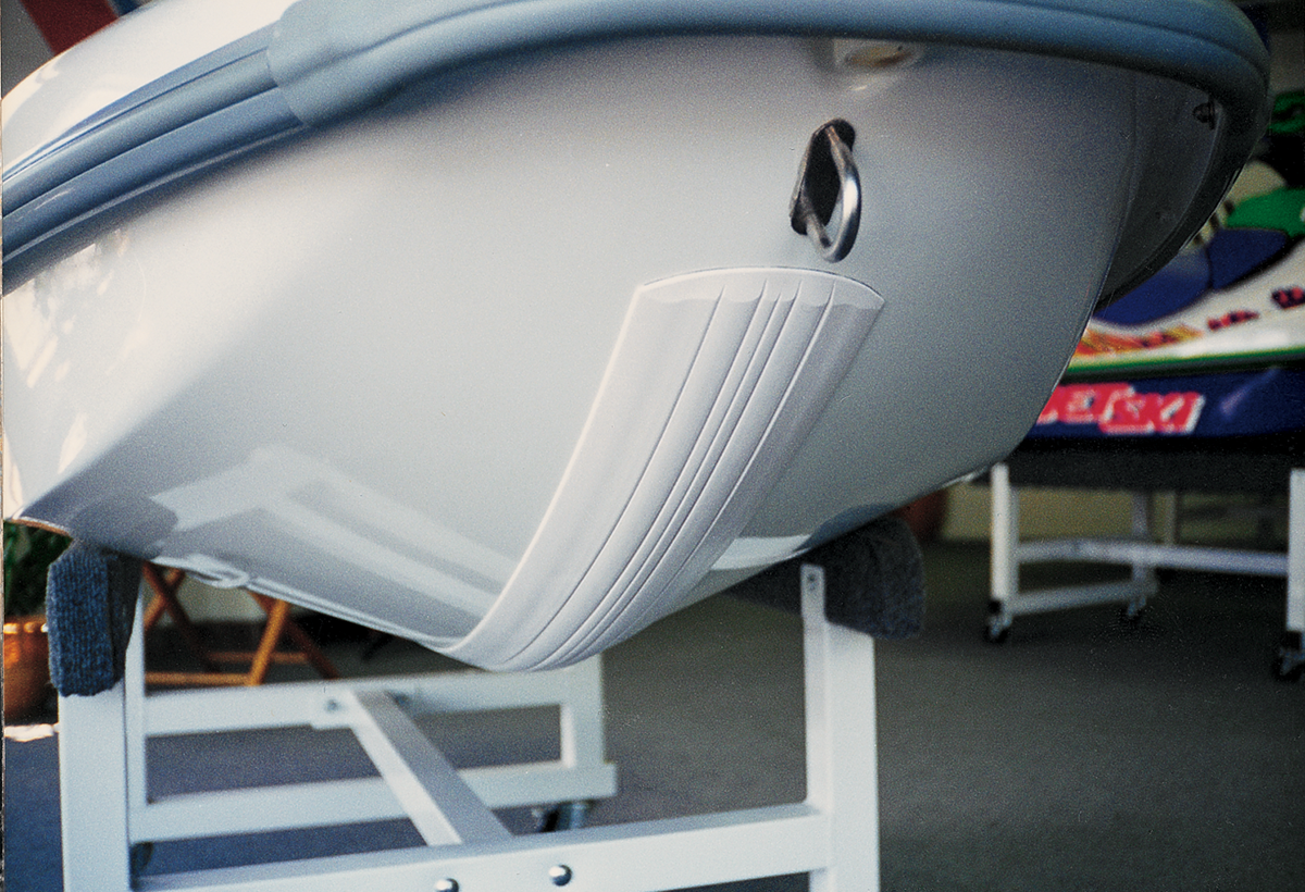 KEEL GUARD Keel Protector - 5' - White 20105