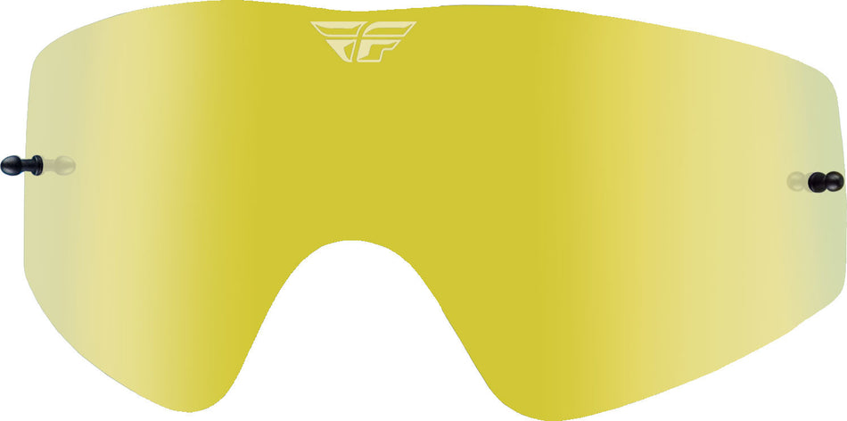 FLY RACING 2018 Lens Gold Mirror/Yellow Atf/Ats MXG-26 LENS GLD/YEL
