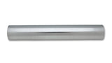 Vibrant 1in O.D. Universal Aluminum Tubing (18in Long Straight Pipe) - Polished 2119